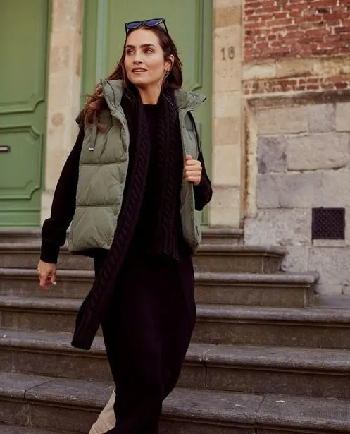 Neutrale herfstoutfit