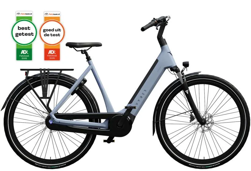 Vyber Supr365 522Wh 28 Inch Dames 7V Hydraulische schijfrem IJsblauw