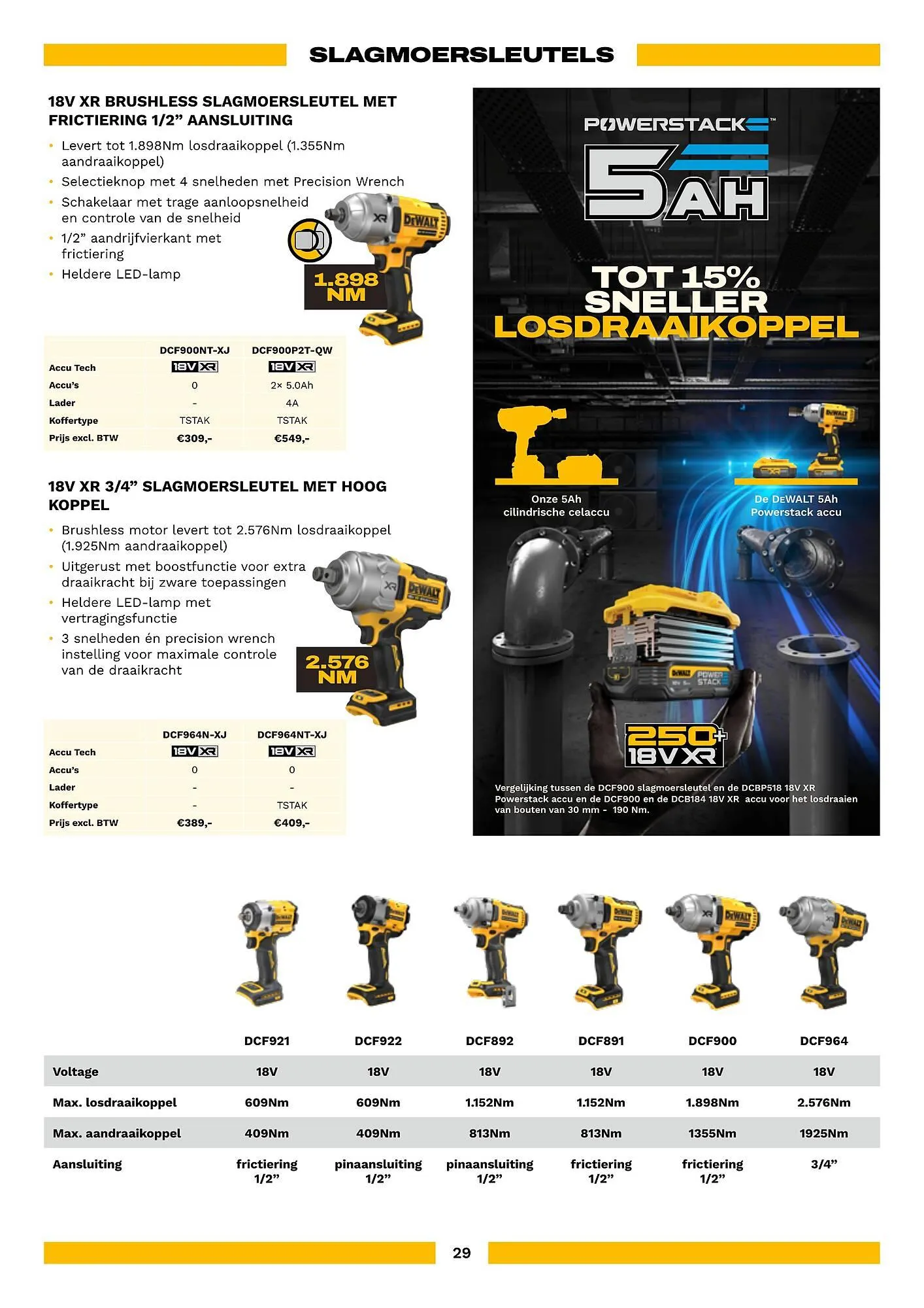 DeWALT folder van 1 februari tot 31 mei 2026 - folder pagina 29