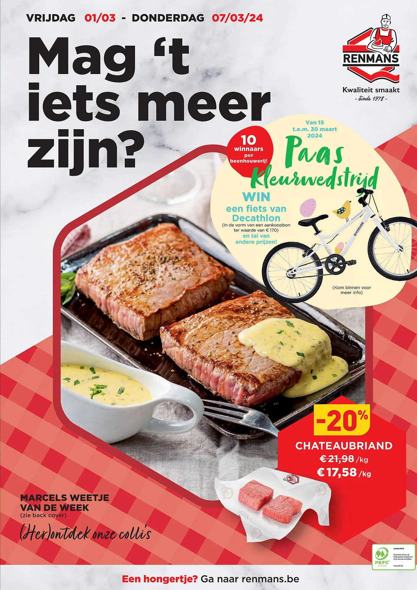 Renmans folder van 1 maart tot 7 maart 2024 - folder pagina 