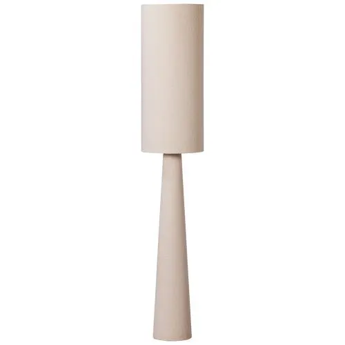 WOOOD vloerlamp Loft - Metaal/Bouclé - Naturel - 187xØ35 cm