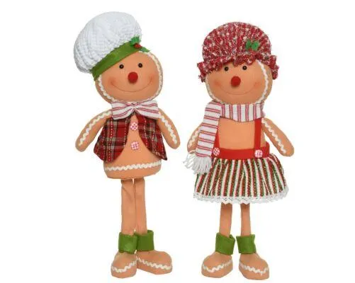 Decoris 522037 Peperkoek Polyester - 21 x 12 x 55 cm