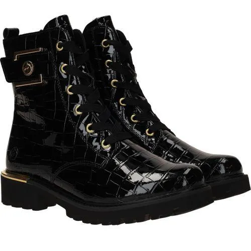 Remonte Veterboots Zwart Dames
