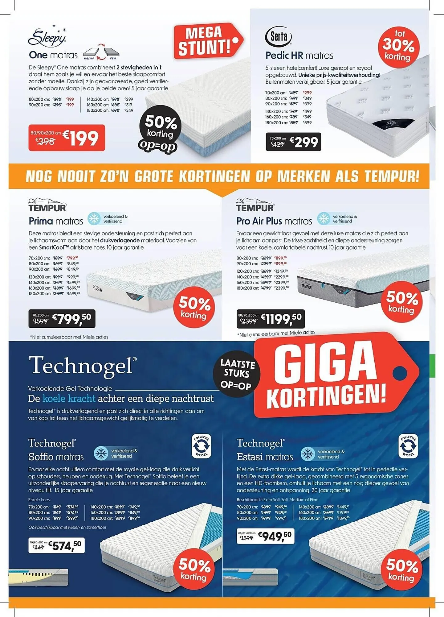 Sleepworld folder van 1 november tot 30 november 2025 - folder pagina 4