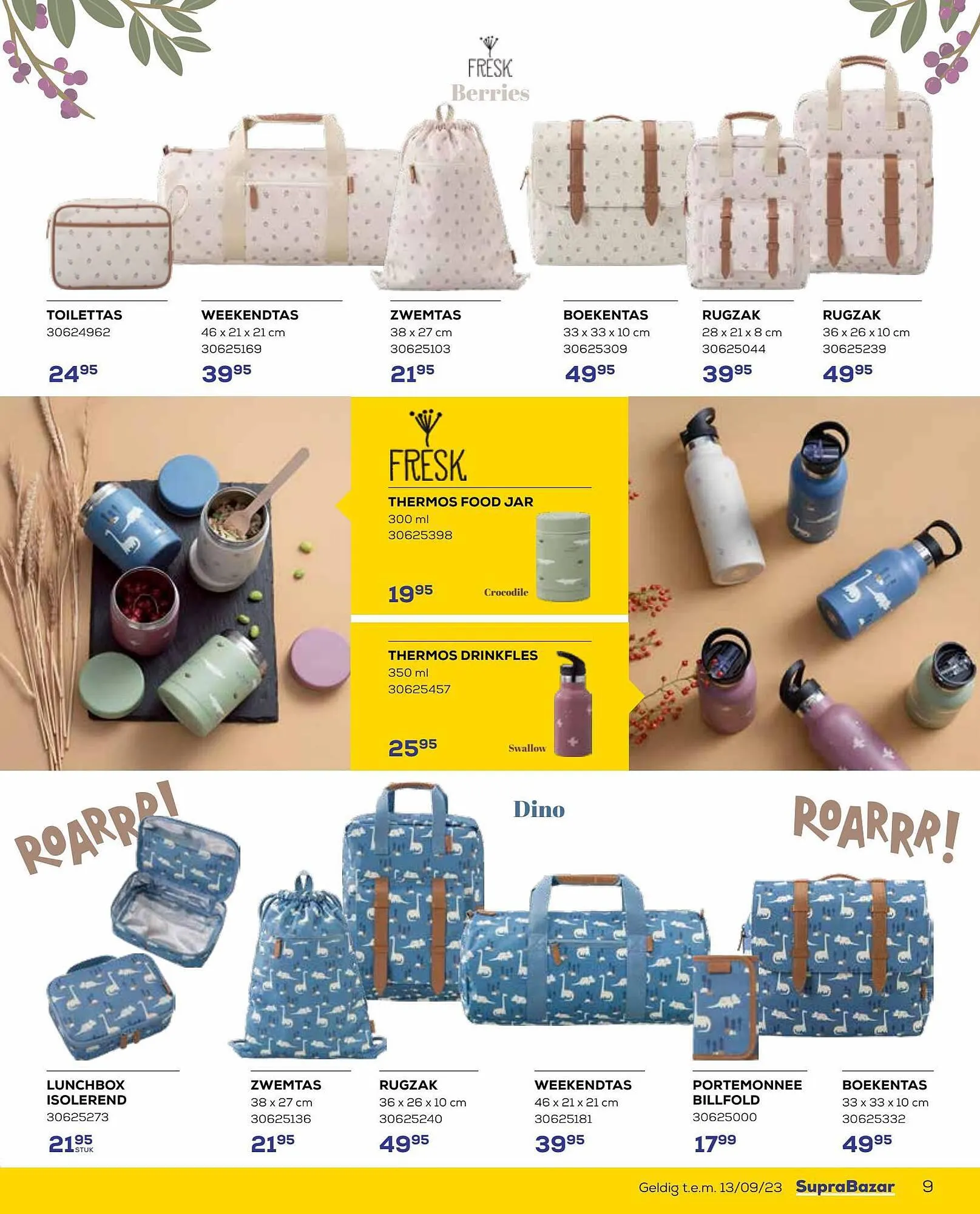 Supra Bazar folder van 3 augustus tot 13 september 2023 - folder pagina 9