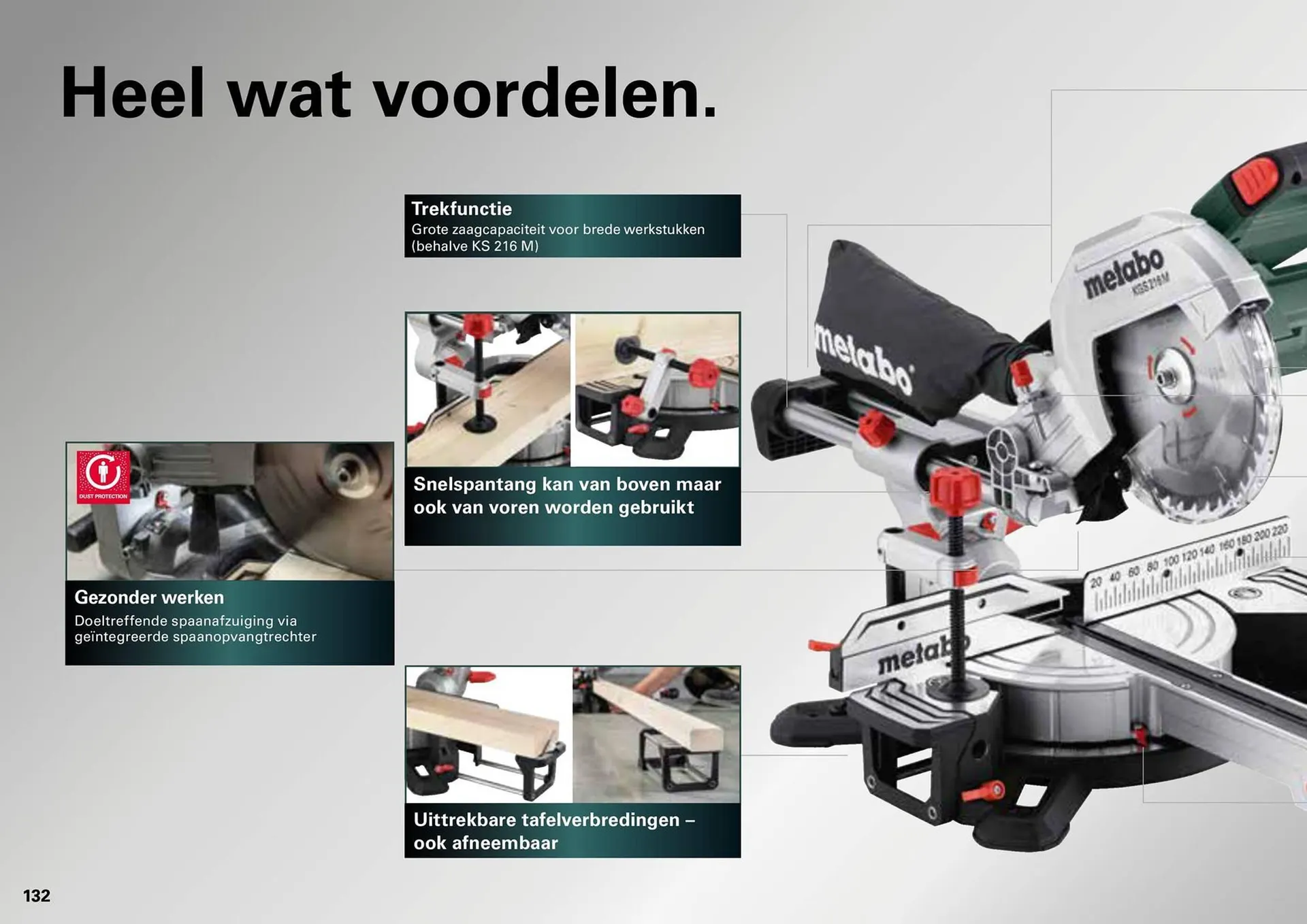 Metabo folder van 7 maart tot 31 december 2024 - folder pagina 132