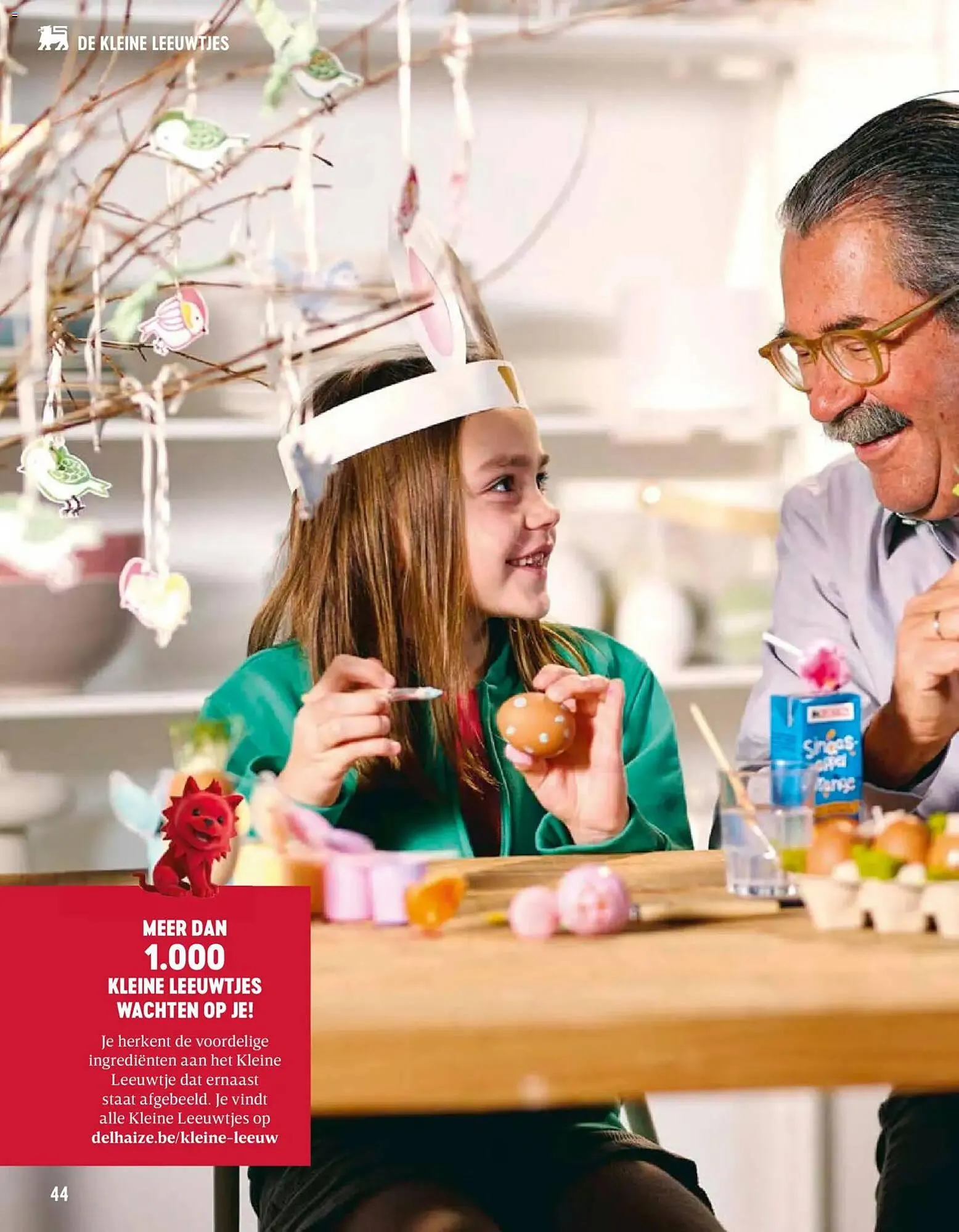 Delhaize magazine van 2 april tot 31 mei 2026 - folder pagina 44