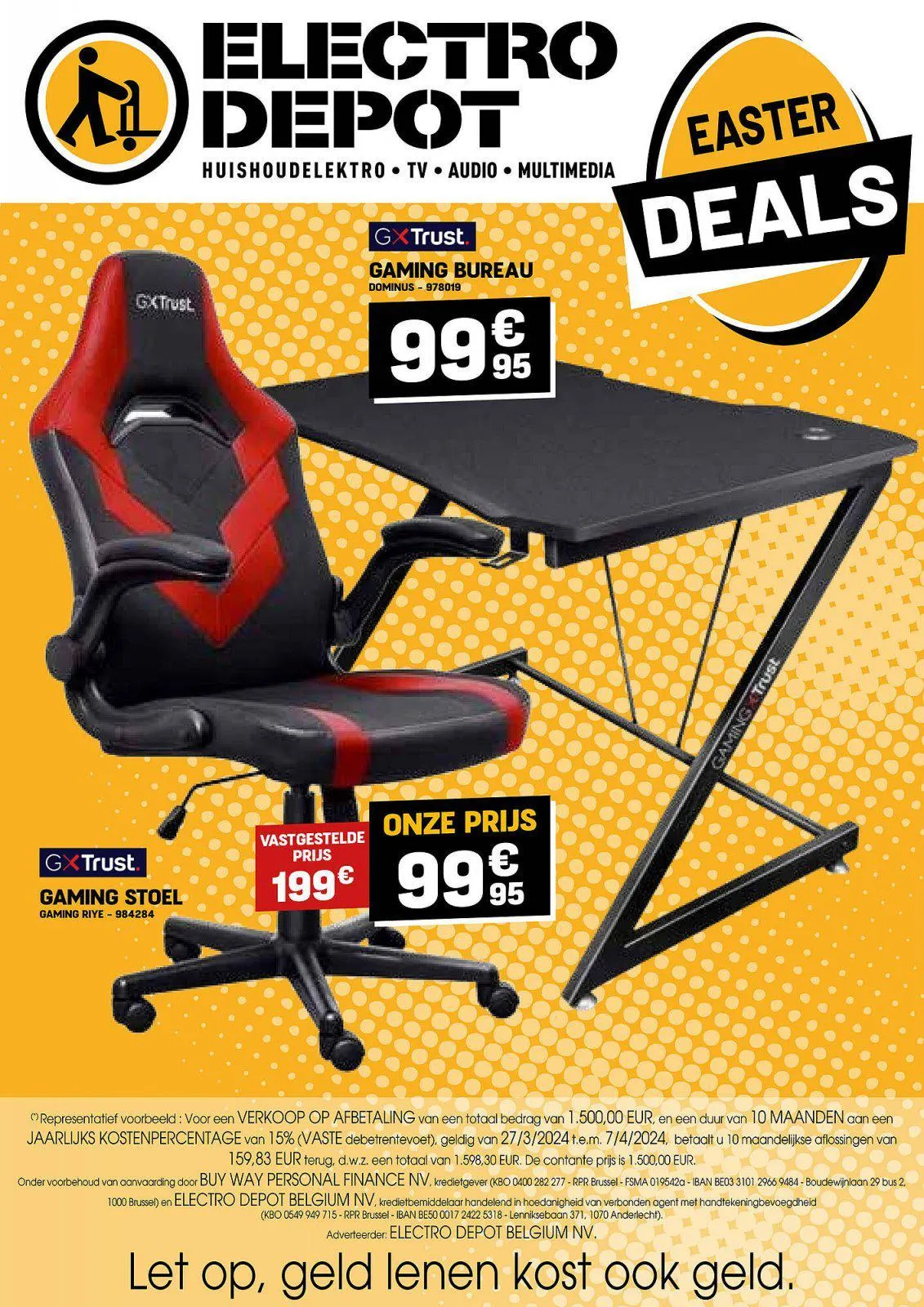 Electro Depot folder tot 14.04.2024 van 11 april tot 14 april 2024 - folder pagina