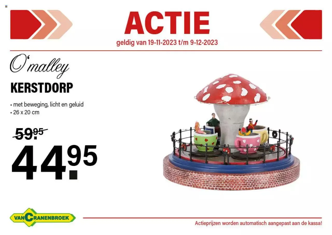 Van Cranenbroek folder / publicité van 9 december tot 31 december 2023 - folder pagina 2