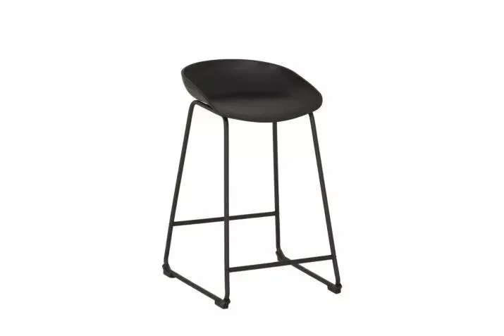 Barkruk Vegas ZH65cm kunststof zwart