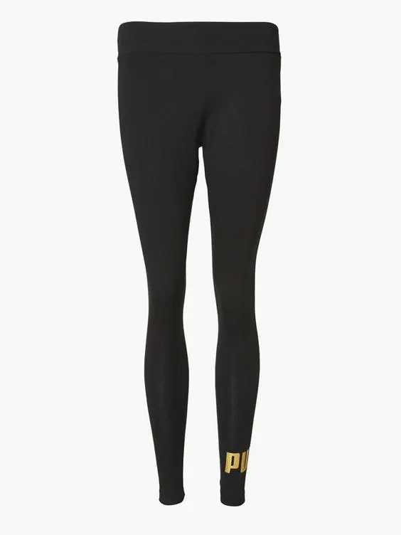 Zwarte ESS+ Metallic Leggings