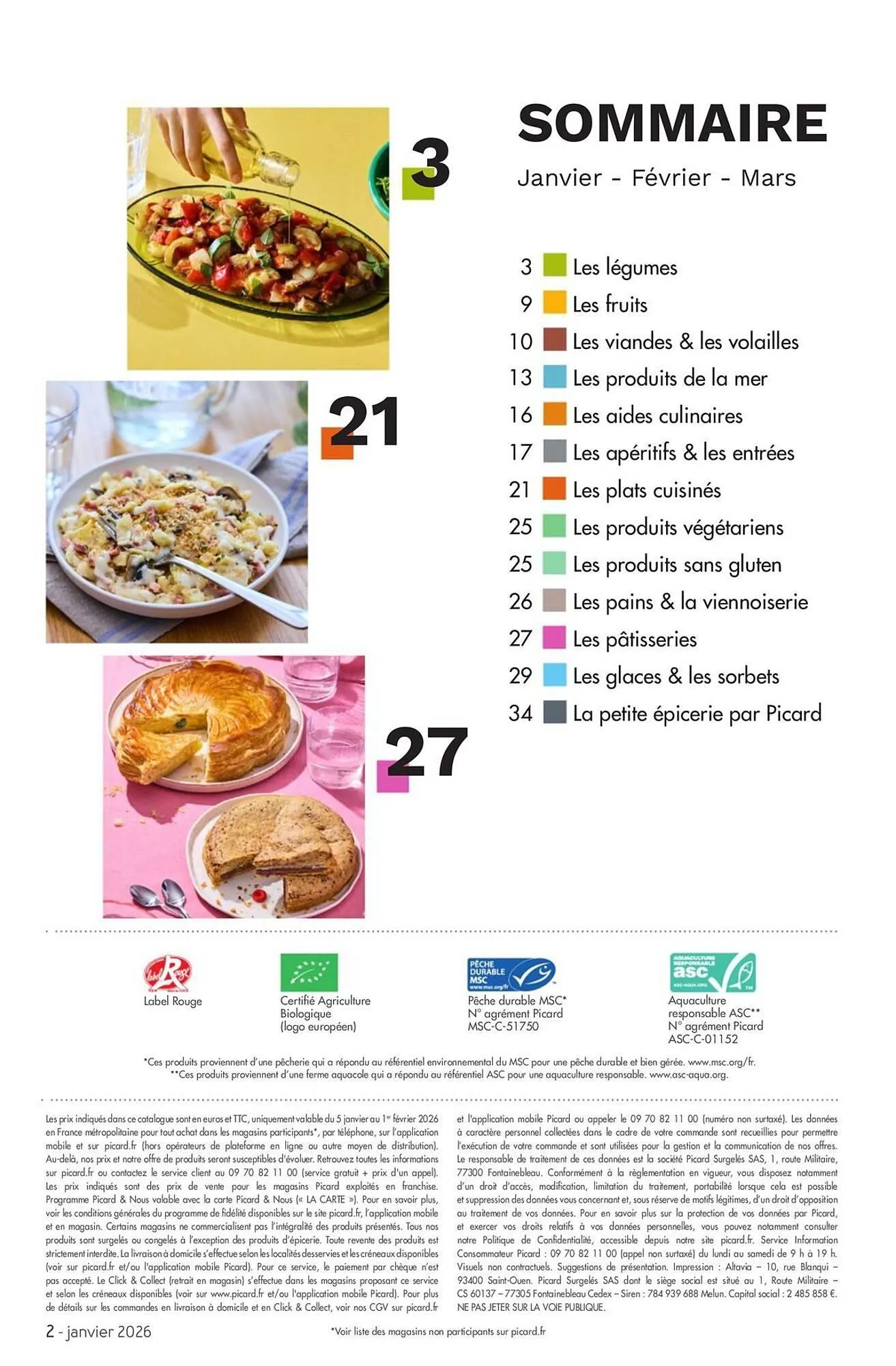 Picard folder van 7 januari tot 5 april 2026 - folder pagina 2