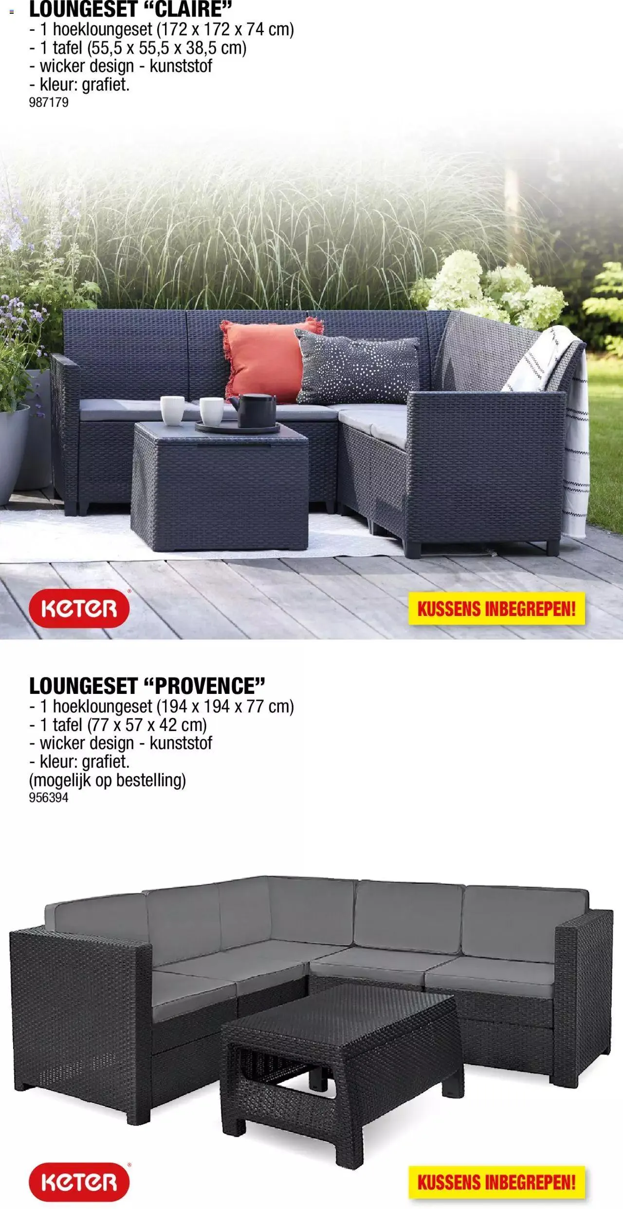 Hubo Tuinmeubelen van 30 juni tot 31 december 2024 - folder pagina 10