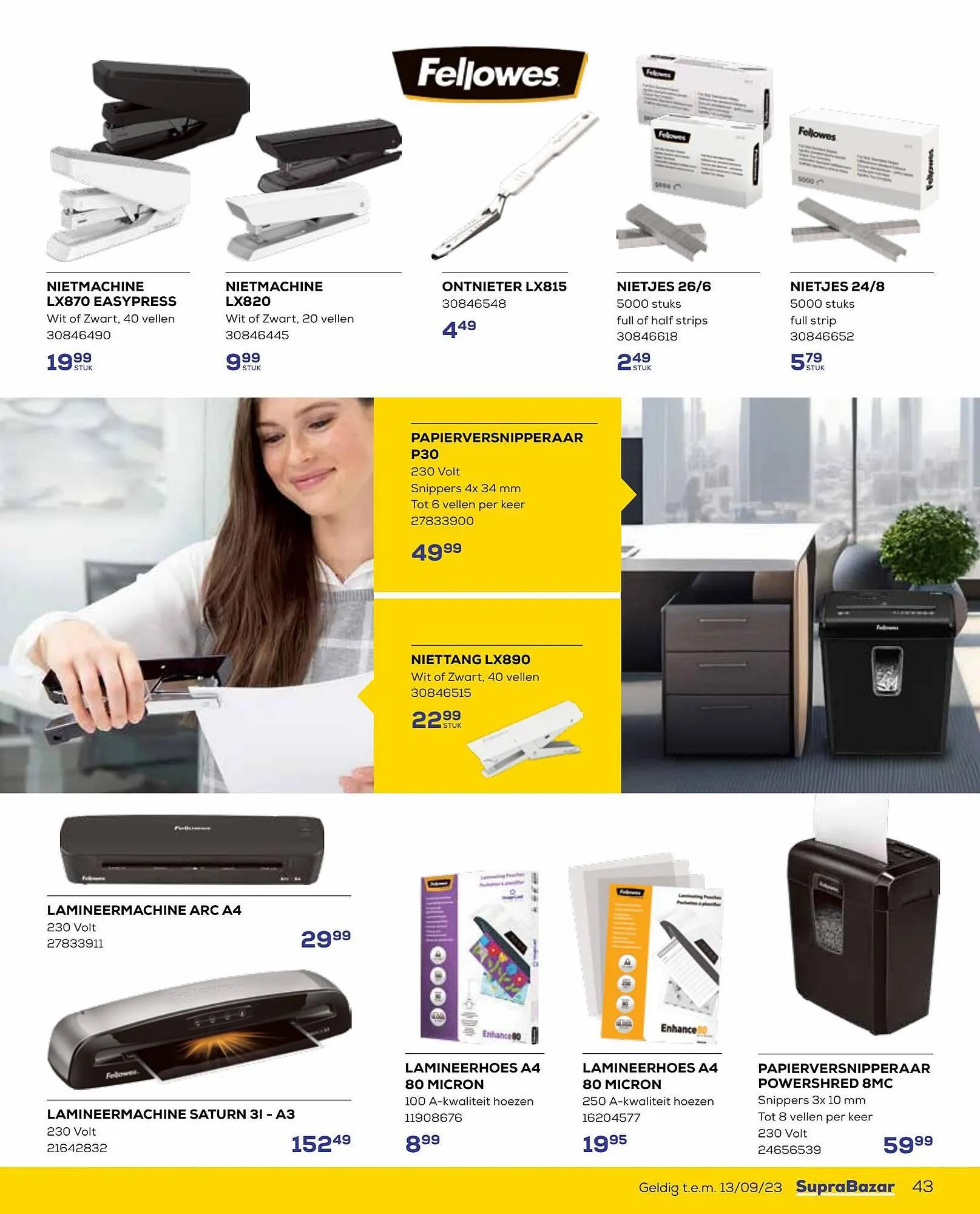 Supra Bazar folder van 3 augustus tot 13 september 2023 - folder pagina 43