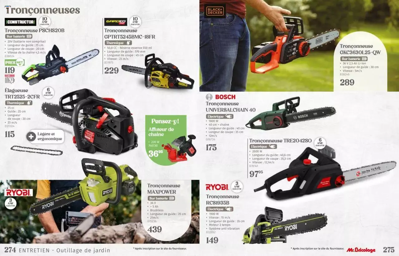 Mr Bricolage - Catalogue Jardin van 17 april tot 31 december 2024 - folder pagina 138