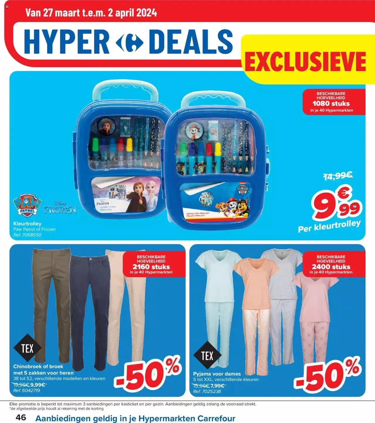 Carrefour folder week 13 van 8 april tot 30 maart 2024 - folder pagina 46