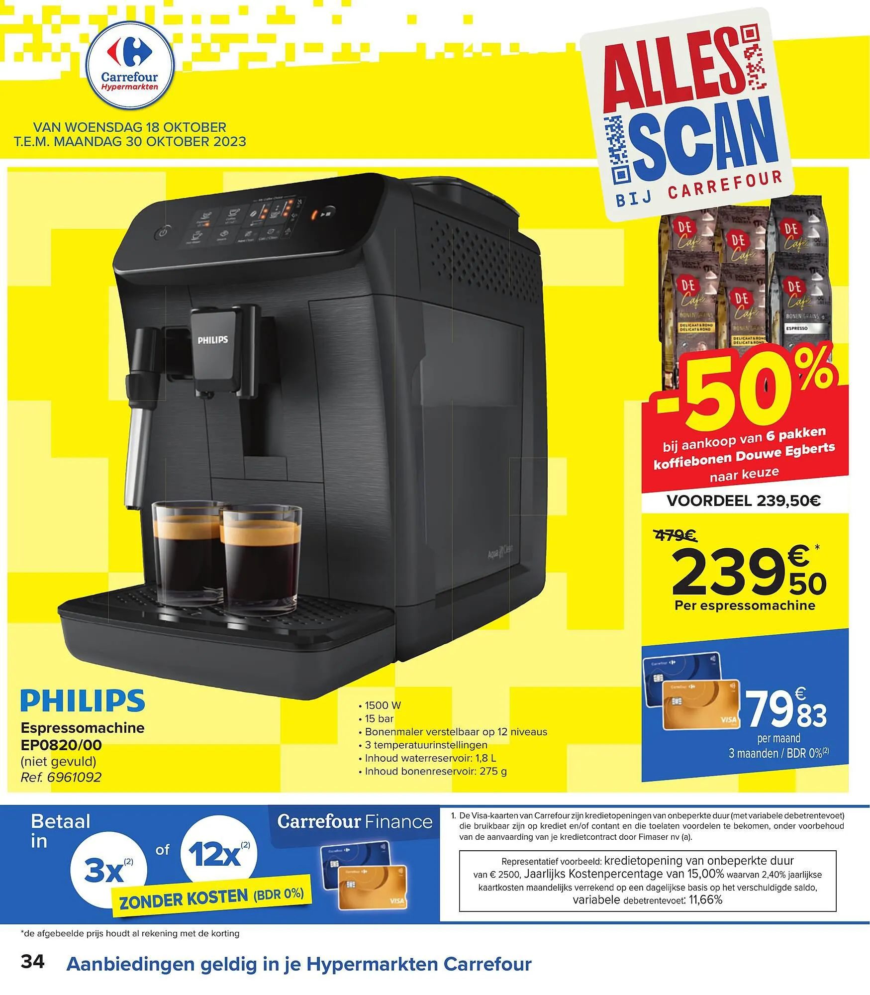 Hyper Carrefour Folder van 19 oktober tot 19 oktober 2023 - folder pagina 28