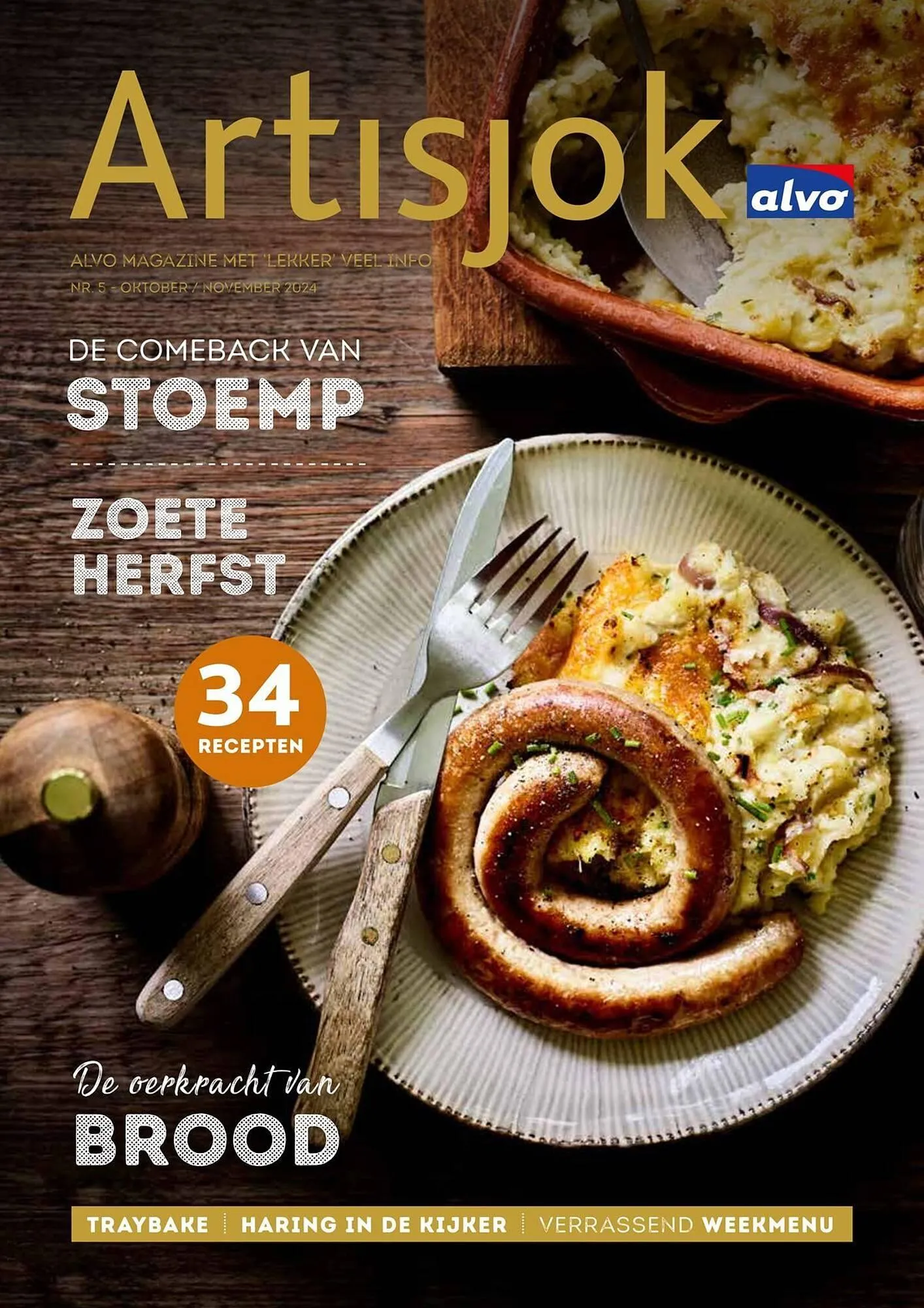 Alvo folder van 8 oktober tot 30 november 2025 - folder pagina 1