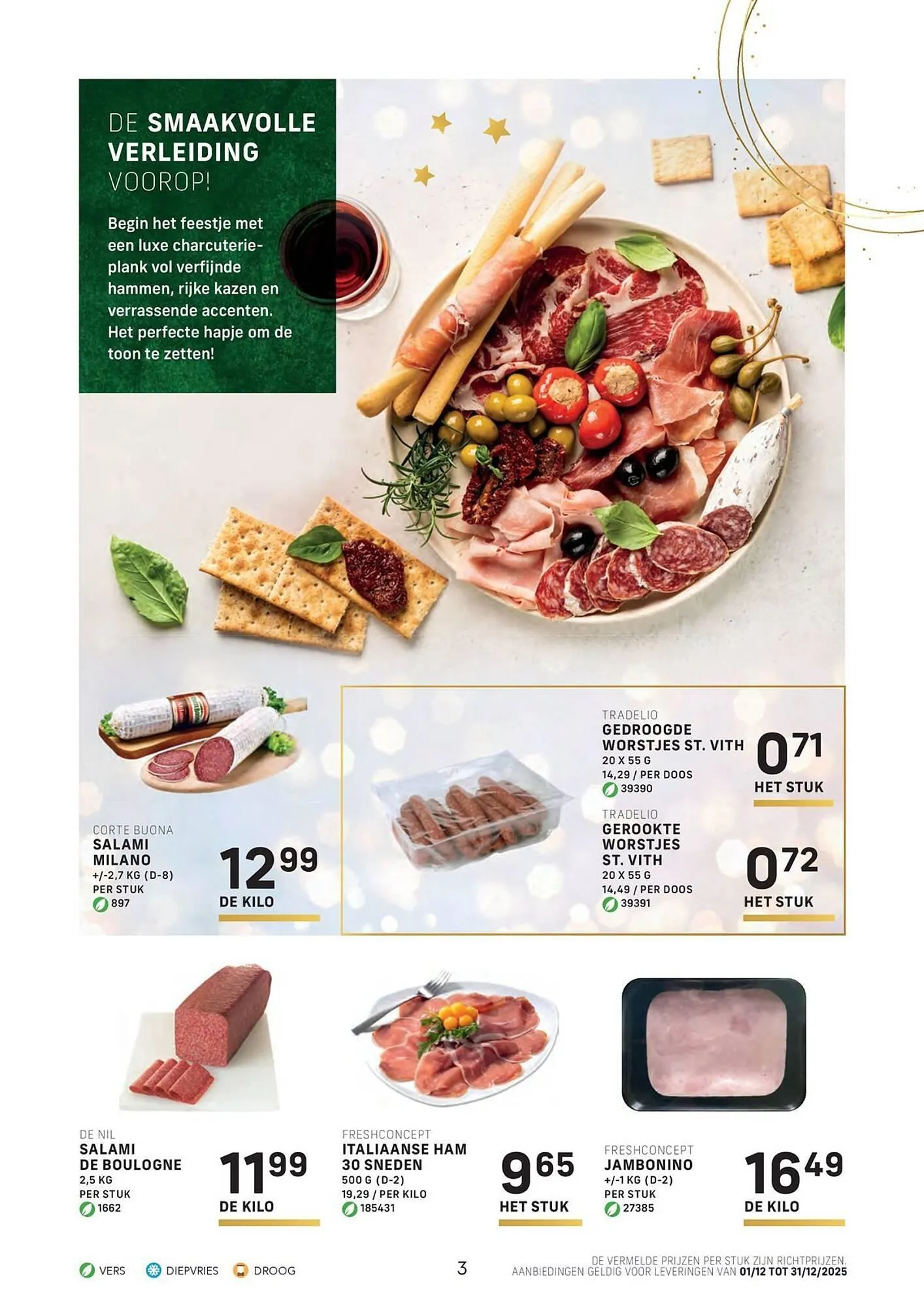 Bidfood magazine van 2 december tot 31 december 2025 - folder pagina 3