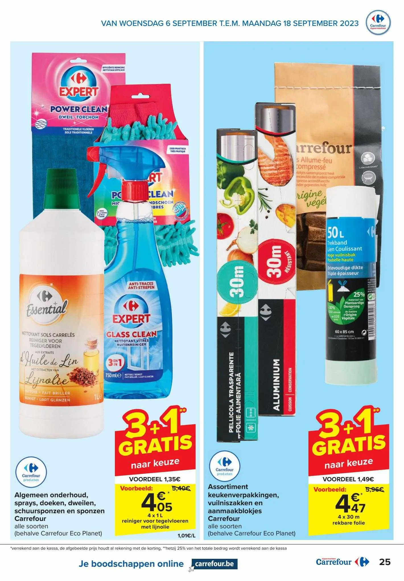Carrefour Express Folder van 15 september tot 15 september 2023 - folder pagina 25