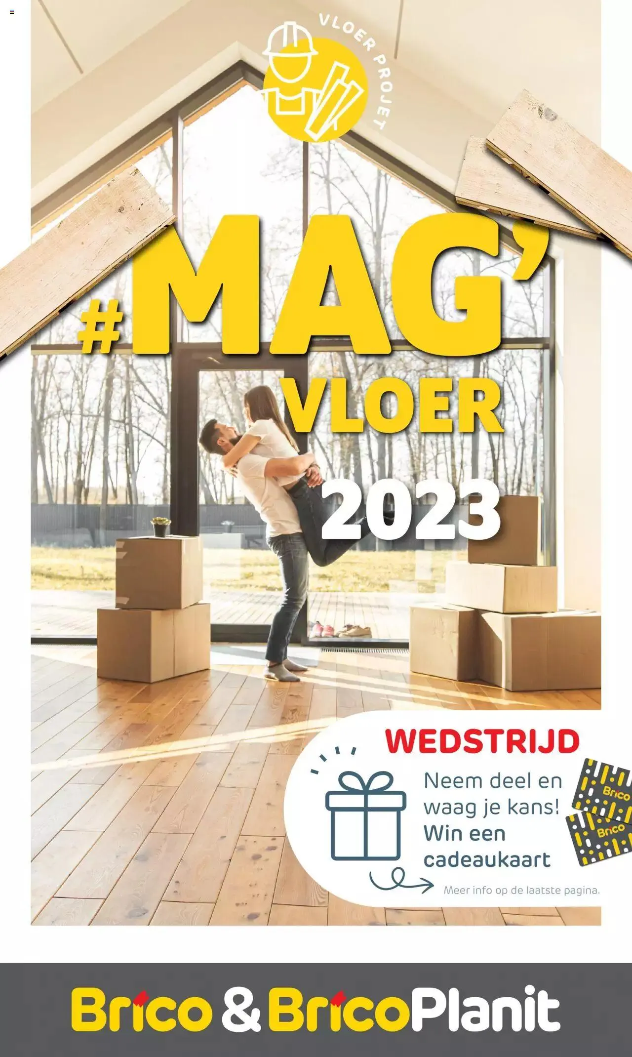 Brico vloerbekledingmagazine van 13 februari tot 31 december 2023 - folder pagina 1