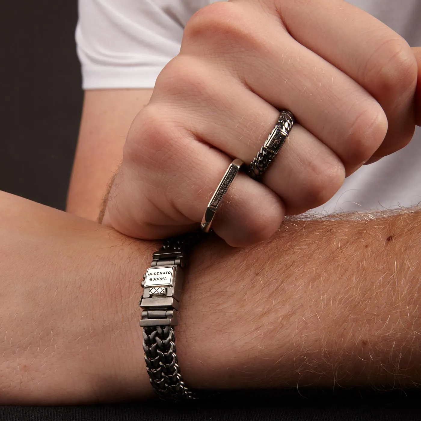 Ben 925 Sterling Zilveren Black Rhodium XS Ring BTB125BRSS