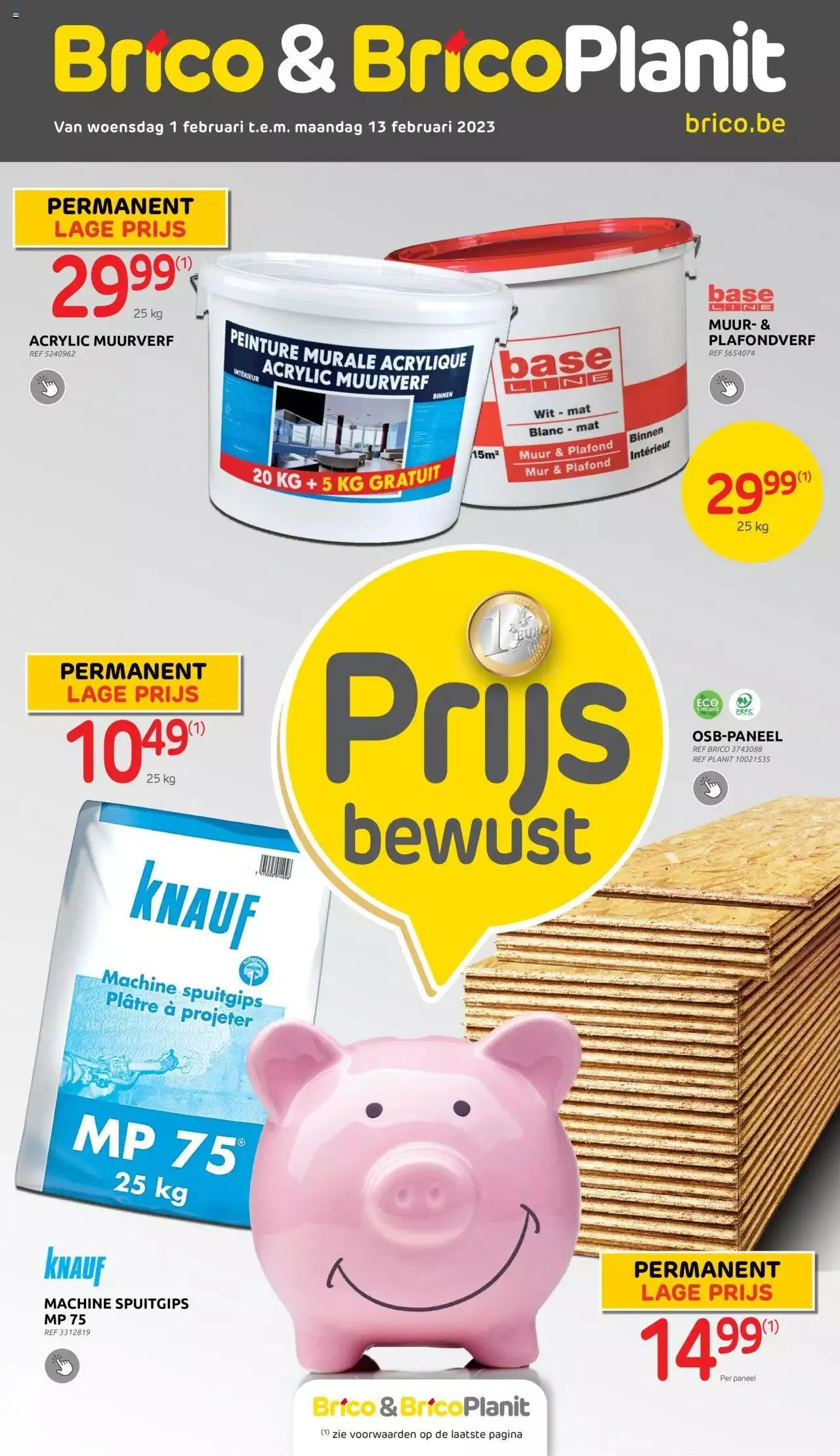 Brico folder van 13 februari tot 31 december 2023 - folder pagina 1