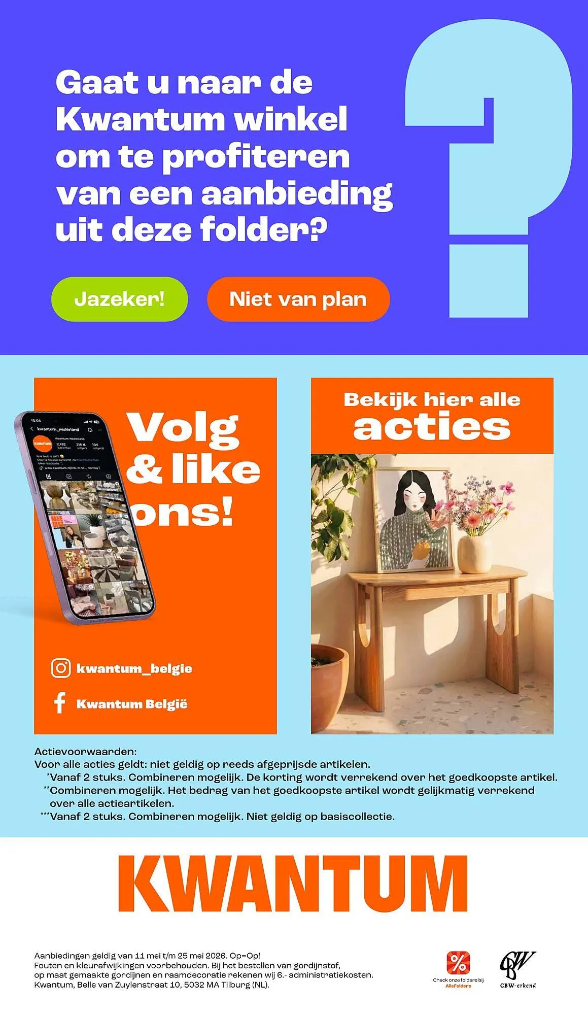 Kwantum folder van 11 mei tot 25 mei 2026 - folder pagina 23