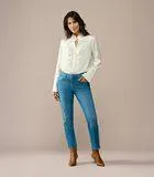 Caroline Tensen Detroit Broek Medium Blauw Denim