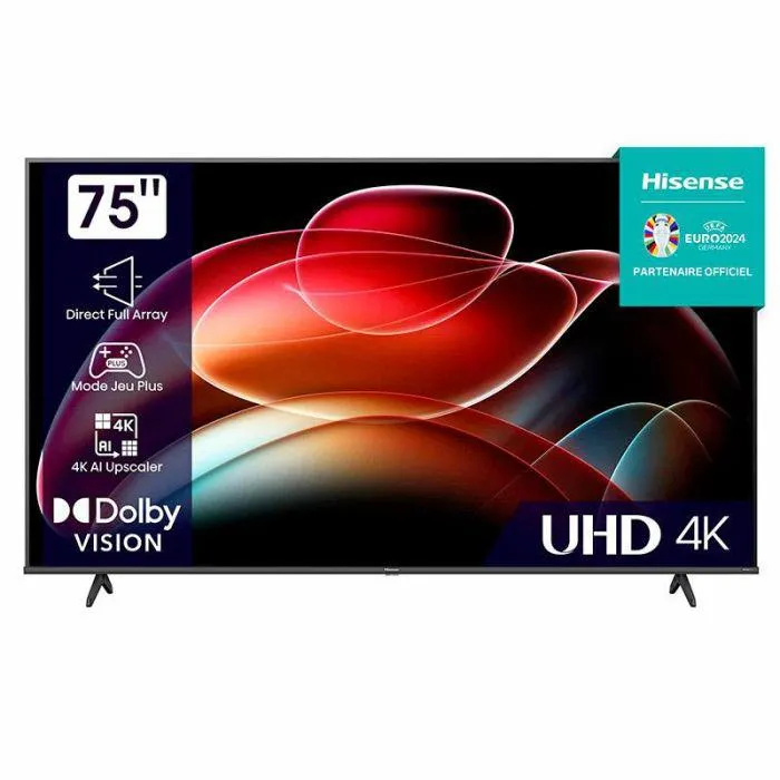 TV UHD 4K 75" HISENSE 75A6K SMART TV