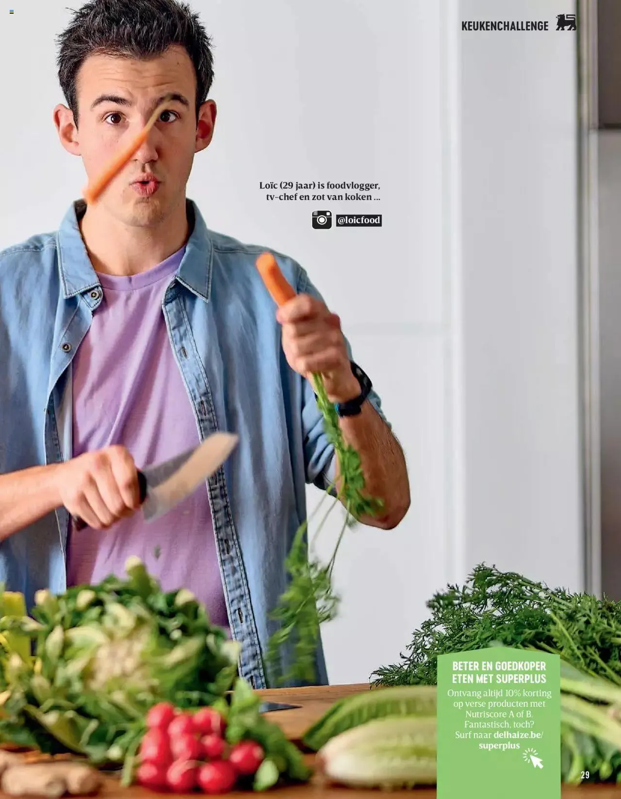 Delhaize Magazine N°69 NL van 31 mei tot 31 december 2023 - folder pagina 29