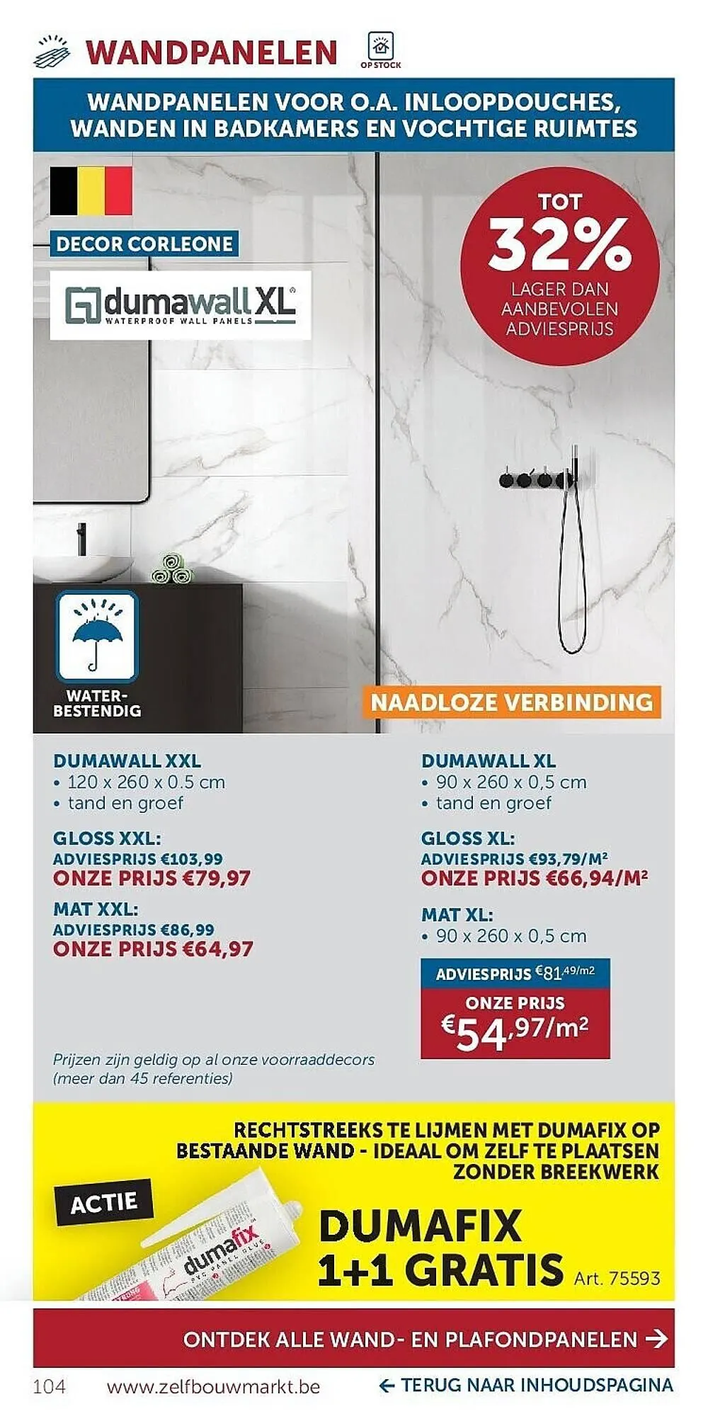 Zelfbouwmarkt folder van 24 februari tot 23 maart 2026 - folder pagina 104