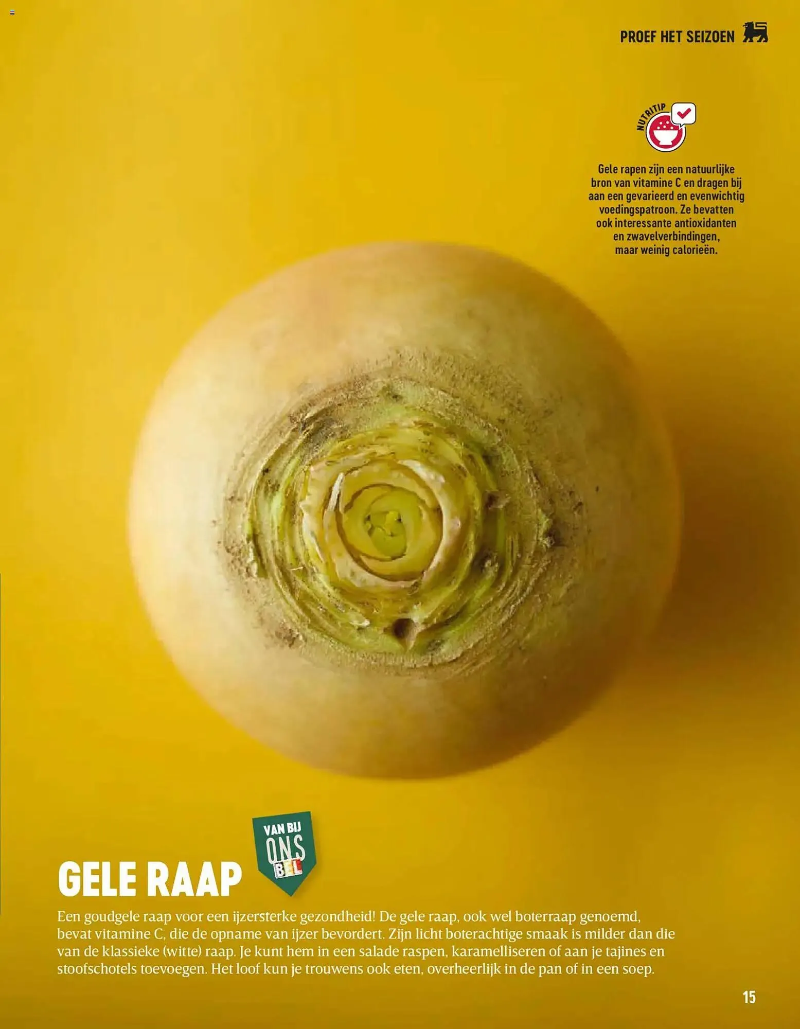 Delhaize magazine van 23 januari tot 31 maart 2026 - folder pagina 15