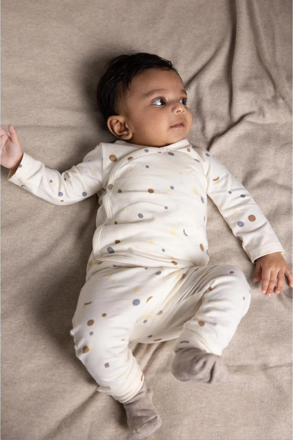 Longsleeve Silsbee - Minimal Multicolor Pattern