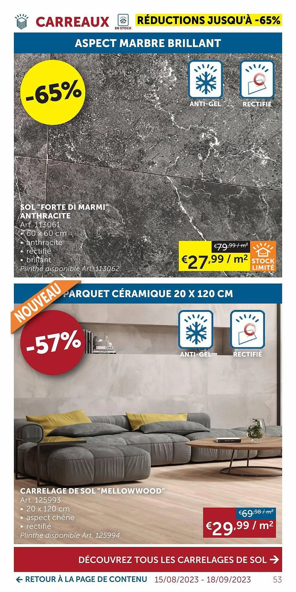 Zelfbouwmarkt folder van 19 september tot 16 oktober 2023 - folder pagina 53