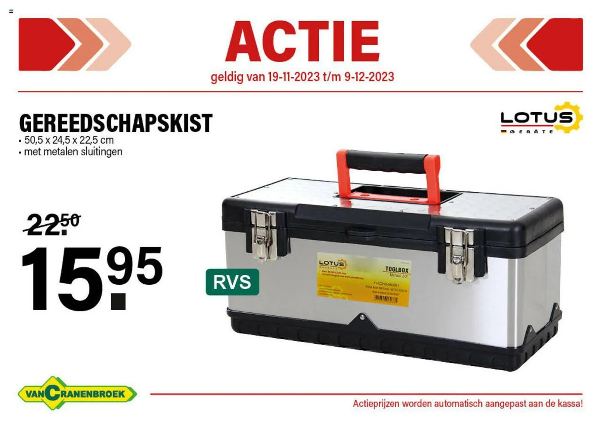 Van Cranenbroek Folder van 26 november tot 26 november 2023 - folder pagina 33