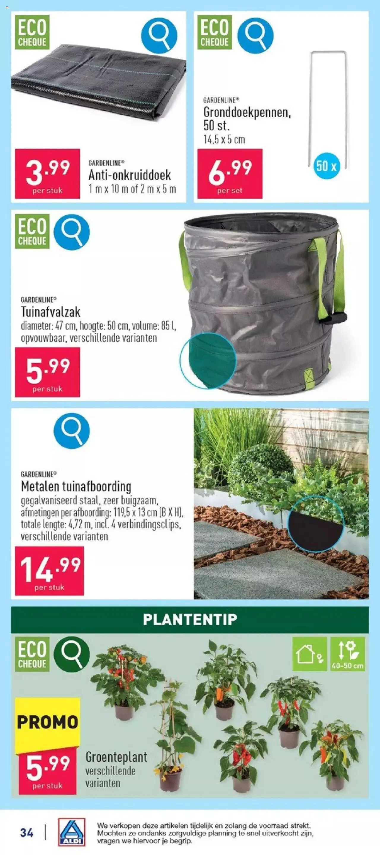 Aldi folder week 16 van 20 april tot 31 december 2024 - folder pagina 34