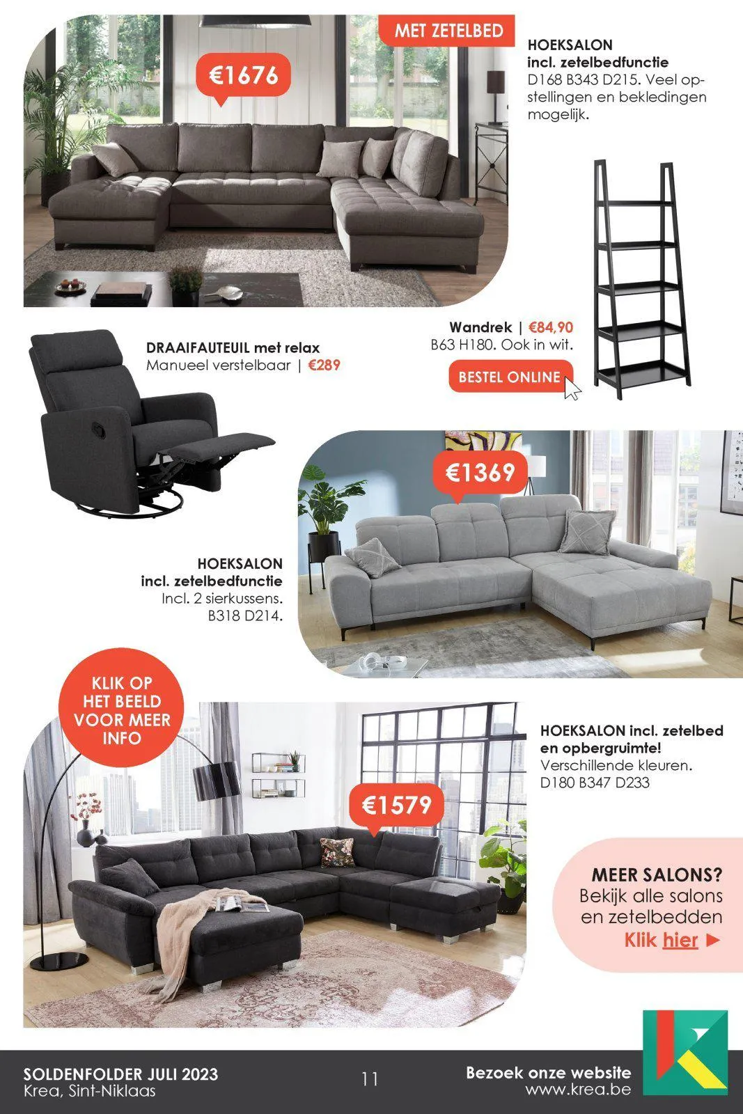 Krea folder tot 31.07.2023 van 30 juni tot 31 juli 2023 - folder pagina 11