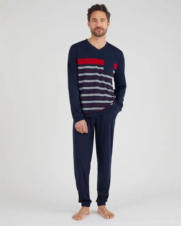 Pyjama van Thermolactyl jerseytricot.