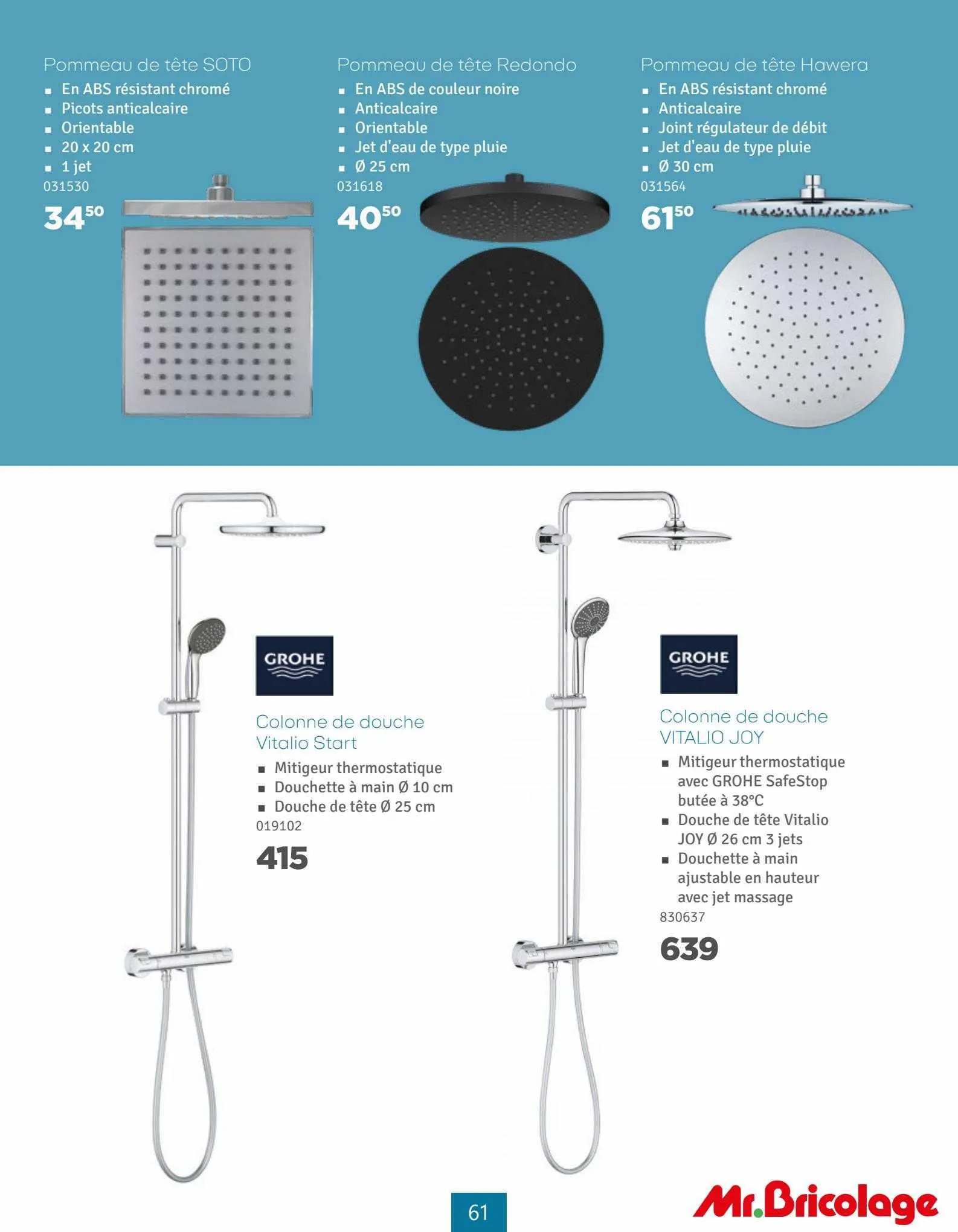 Mr Bricolage Magazine Sanitair van 11 september tot 28 september 2023 - folder pagina 61