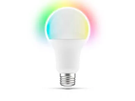 Qnect Smart LED peerlamp E27 9W dimbaar wifi