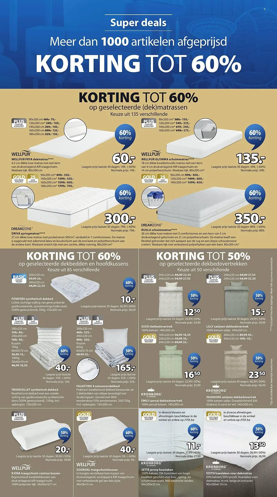 Jysk folder van 2 april tot 1 mei 2026 - folder pagina 5