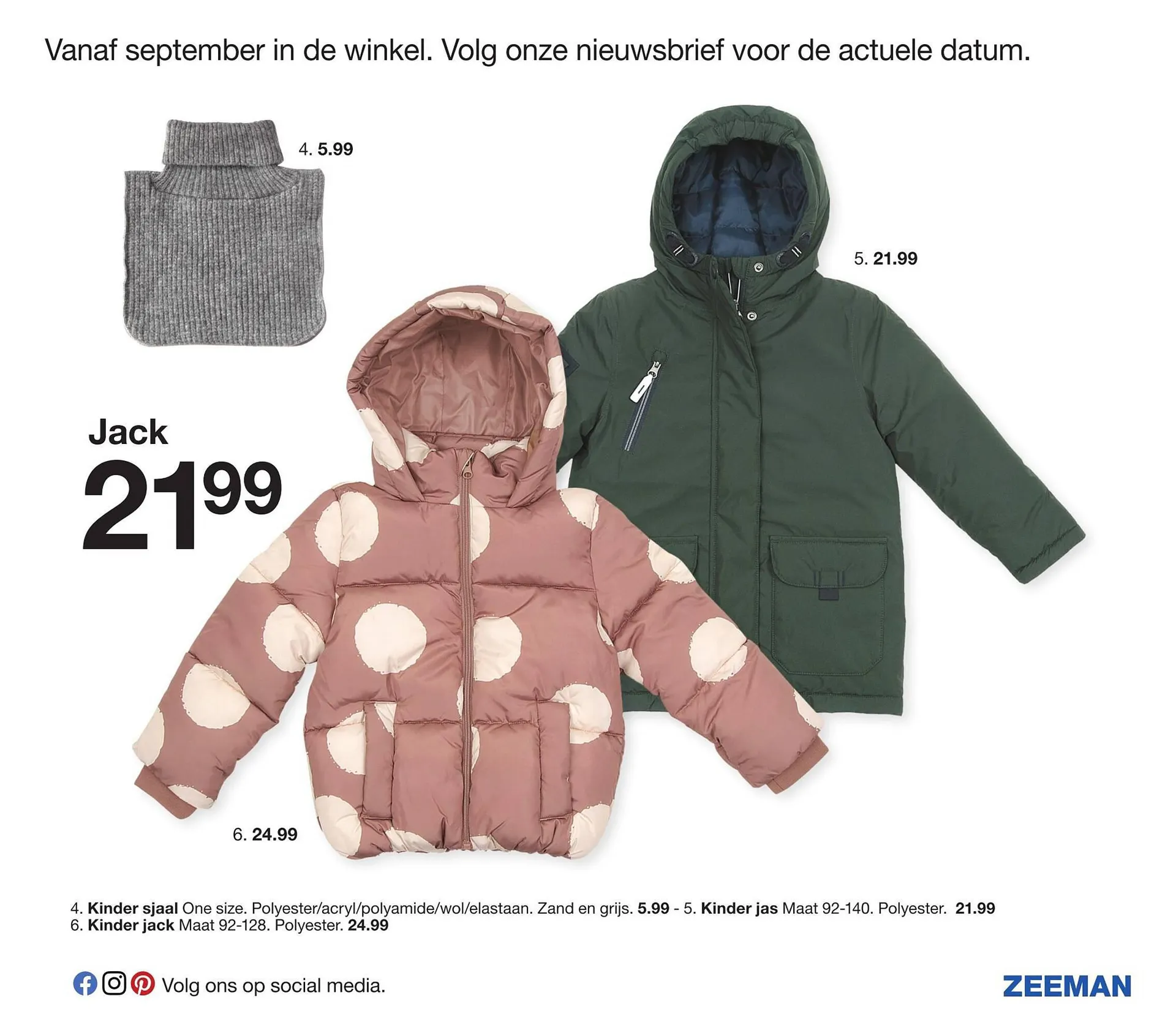 Zeeman Folder van 11 september tot 11 september 2023 - folder pagina 39