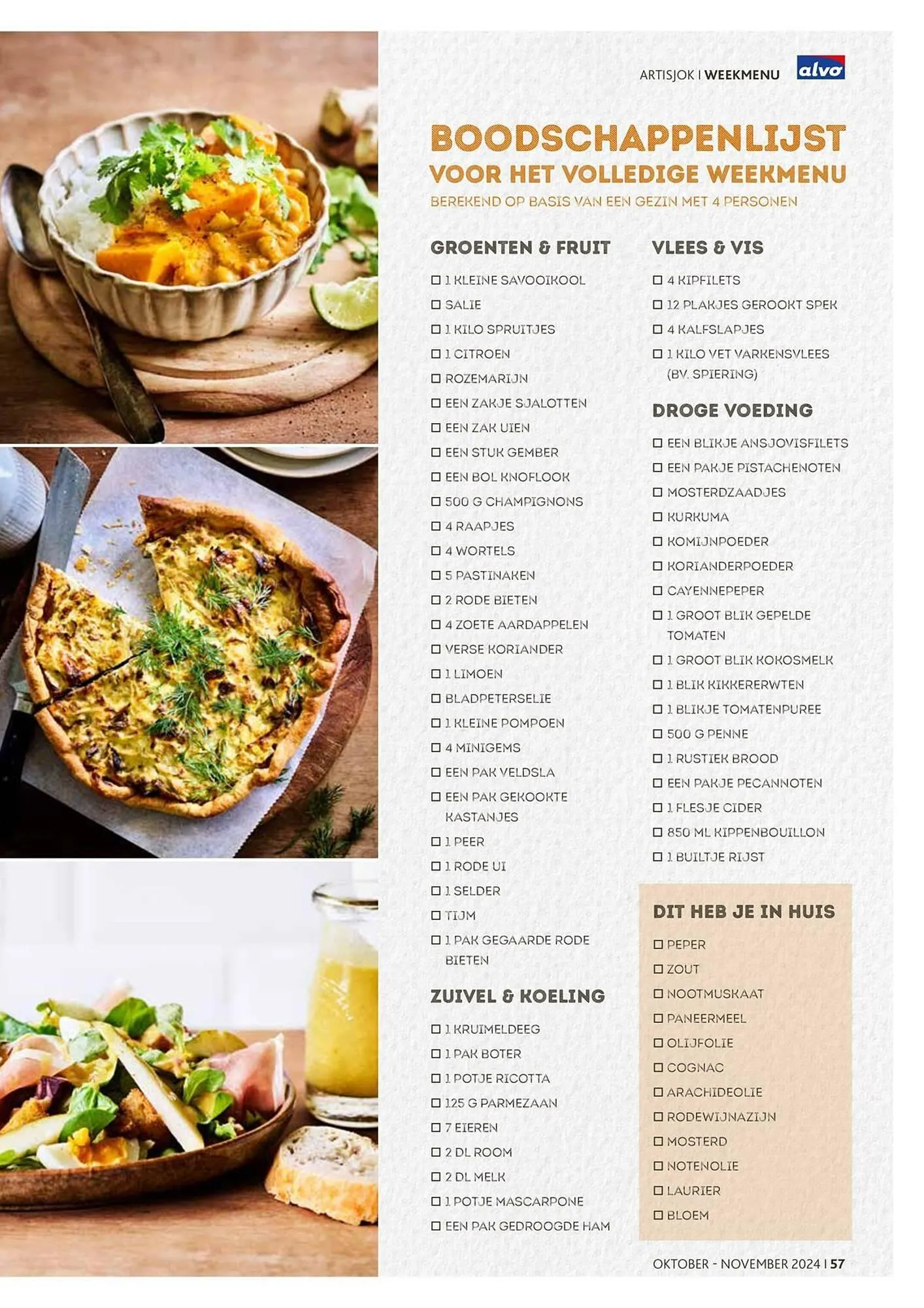 Alvo folder van 8 oktober tot 30 november 2025 - folder pagina 57