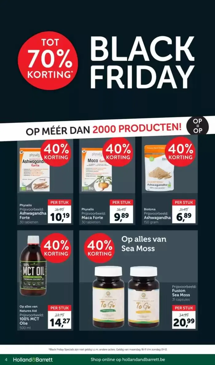 Black Friday van 18 november tot 1 december 2024 - folder pagina 4