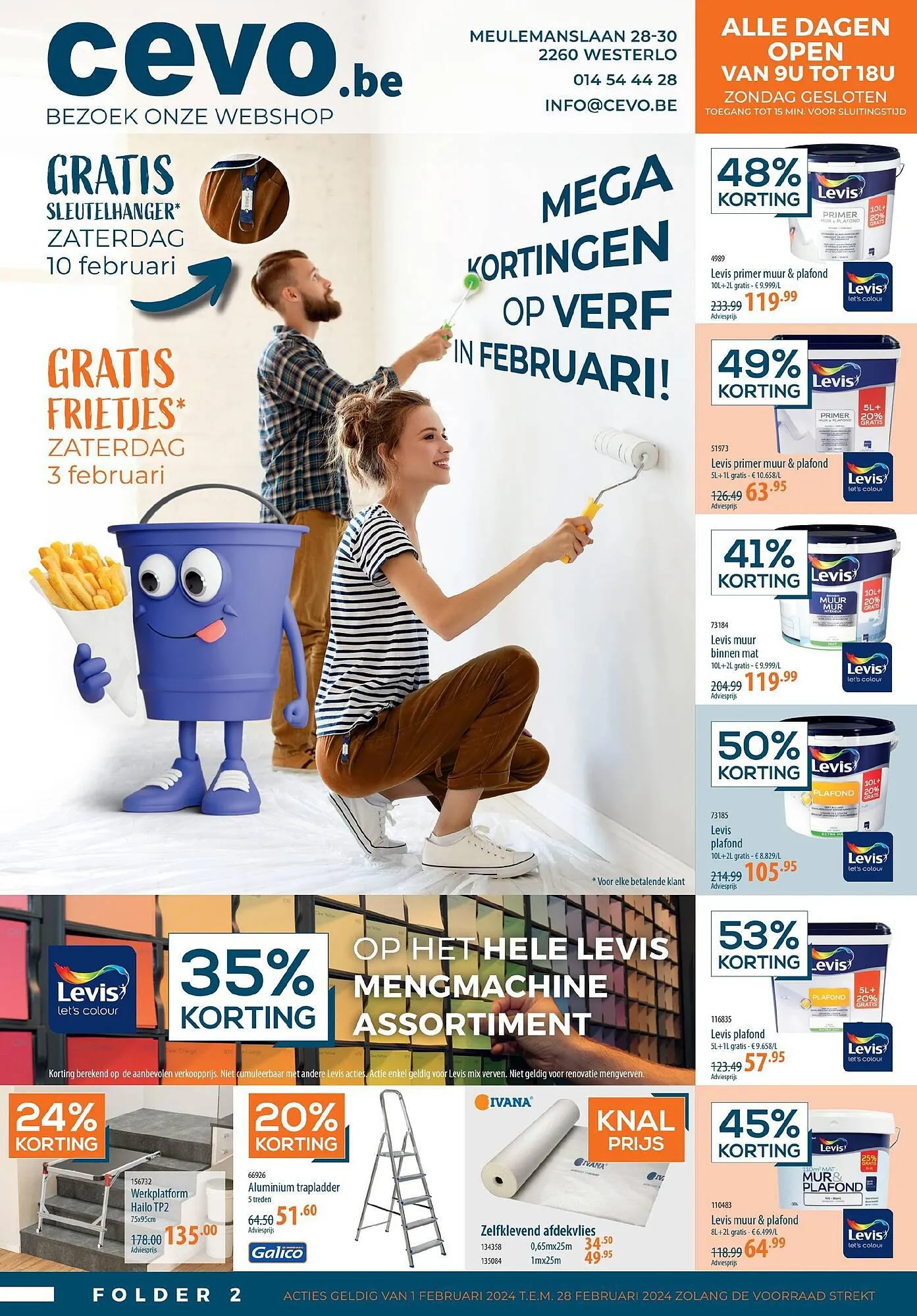 Cevo folder van 1 februari tot 28 februari 2024 - folder pagina