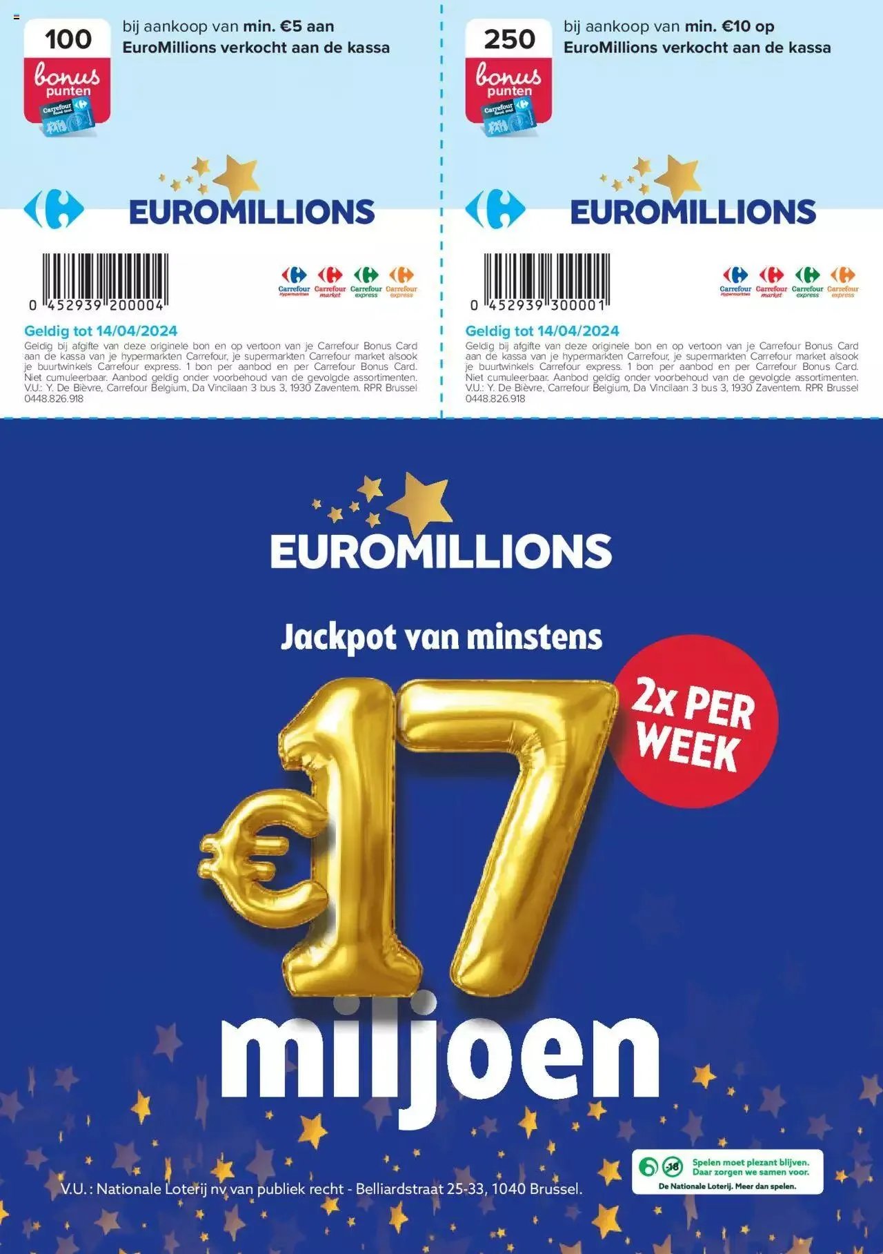 Carrefour E-coupons van 14 april tot 31 december 2024 - folder pagina 11