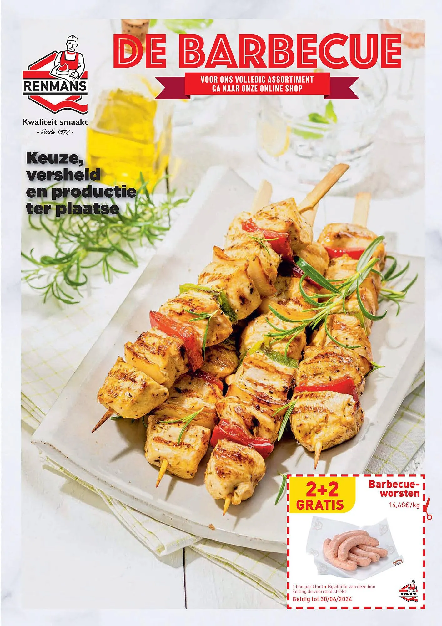 Renmans folder van 10 mei tot 23 mei 2024 - folder pagina 1