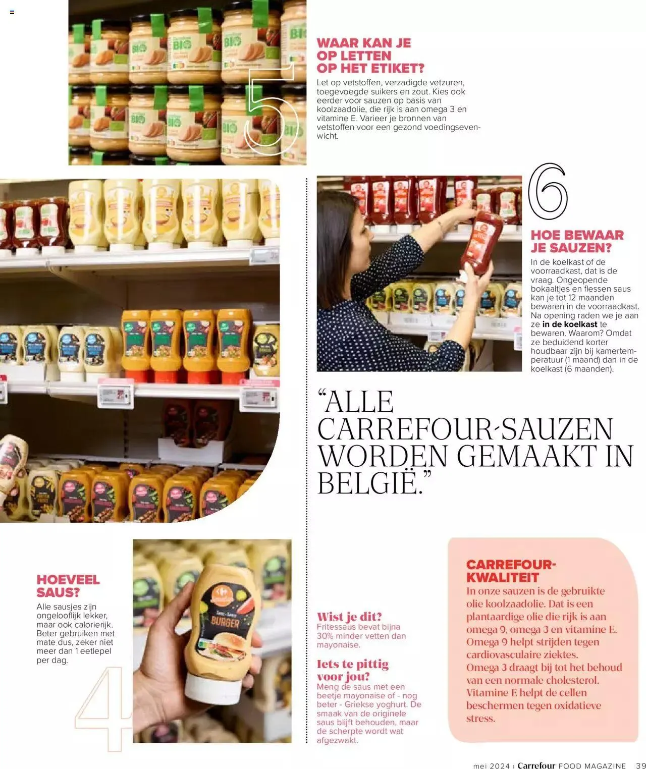 Carrefour Food Mag Lekkers voor mei van 31 mei tot 31 december 2024 - folder pagina 39