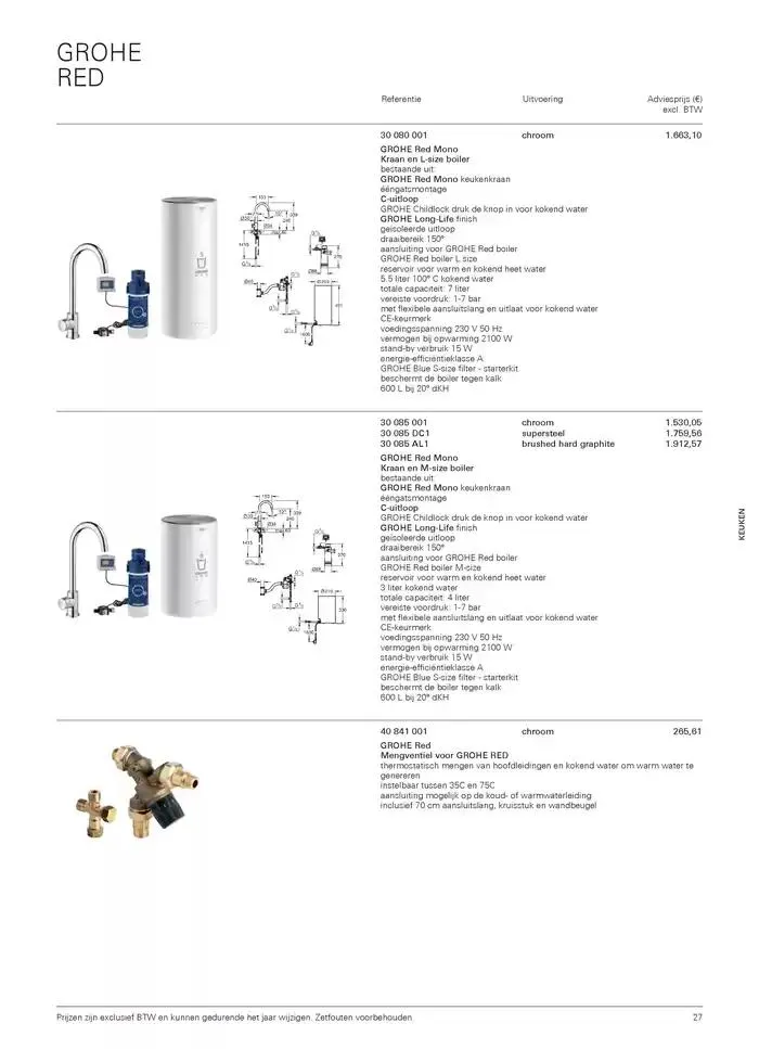 Catalogus Keuken van 16 oktober tot 31 december 2024 - folder pagina 27
